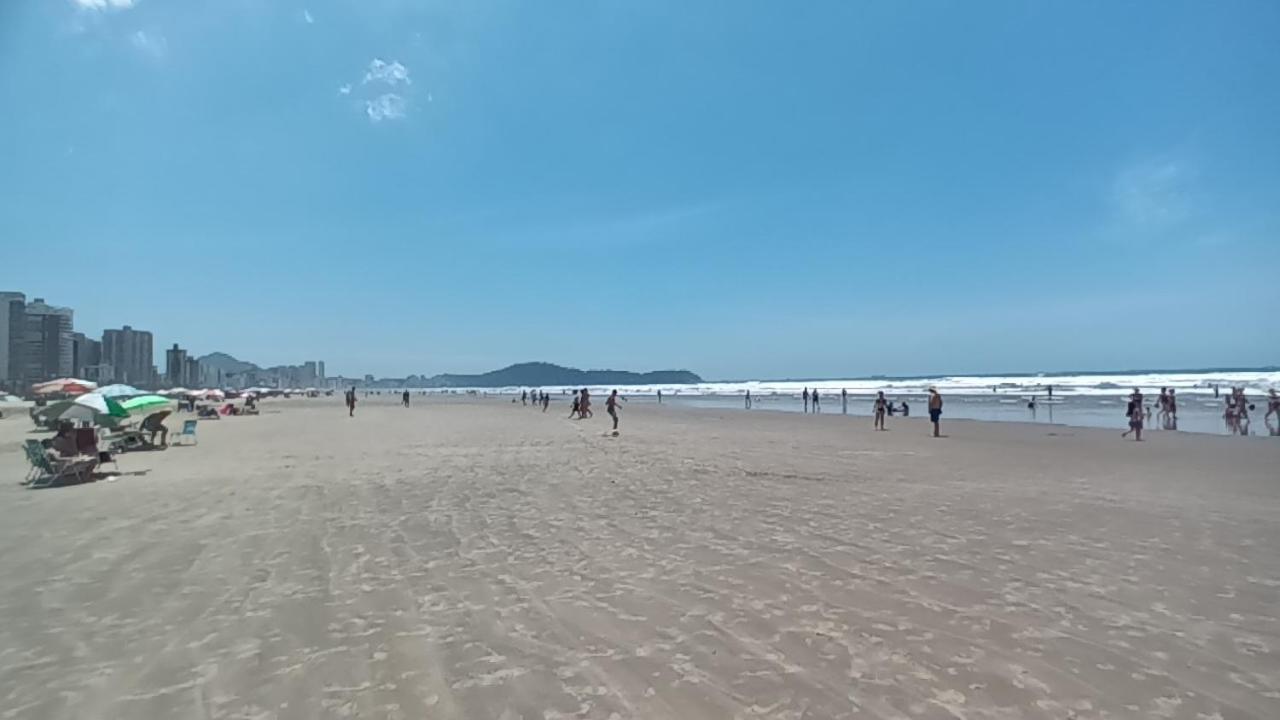 Apto Com Sacada Gourmet Vista Mar Praia Grande  Exterior foto
